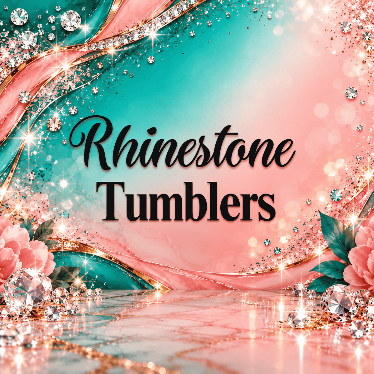 Rhinestone Tumblers