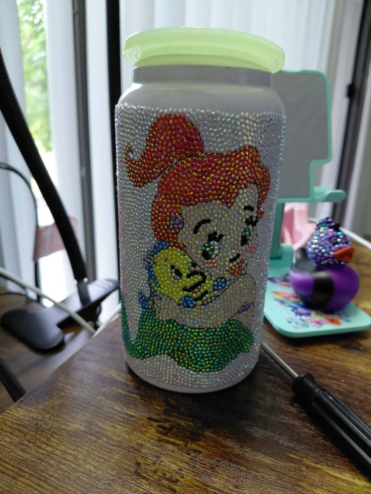 mermaid rhinestone kids