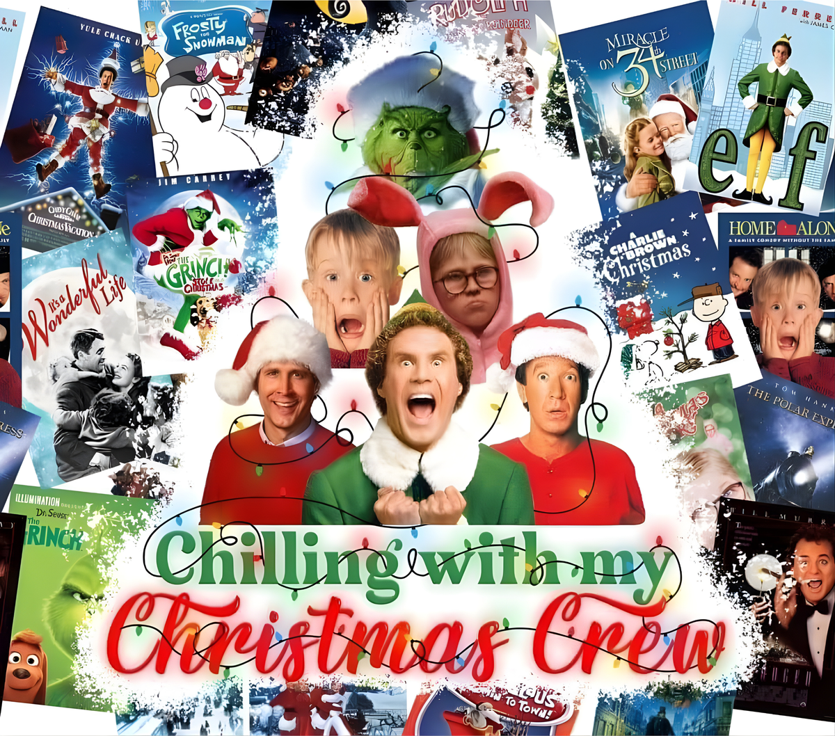 different favorite christmas movie characters