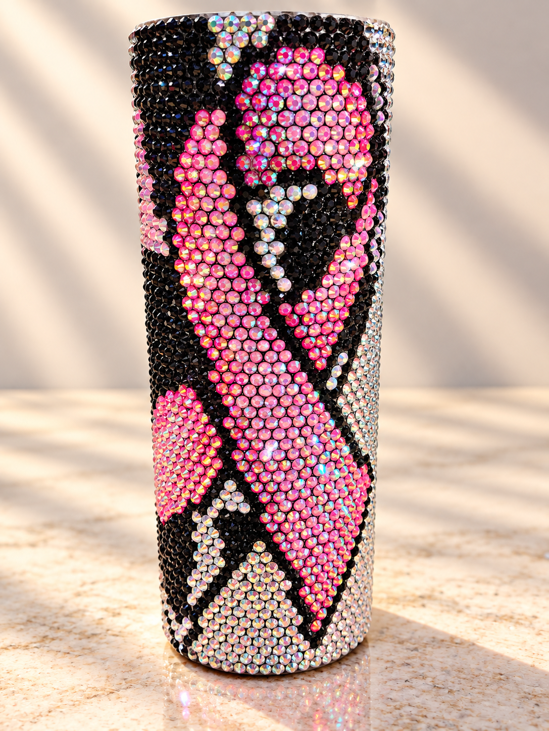 cancer ribbon with heart