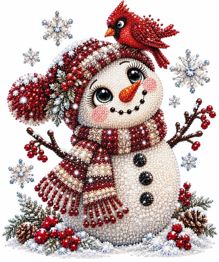 snowman cardinal