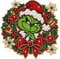 grinch wreath