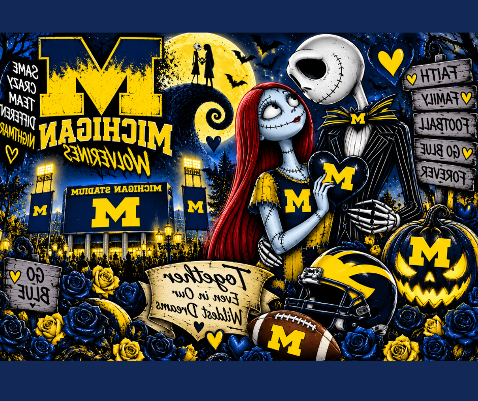 u of m jack and skeleton