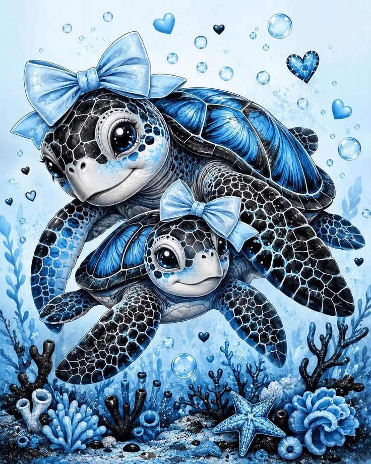 blue turtle