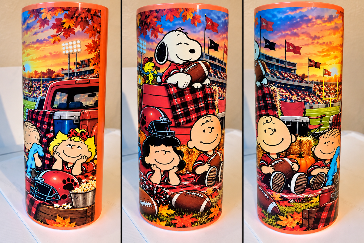 peanuts clan fall football game